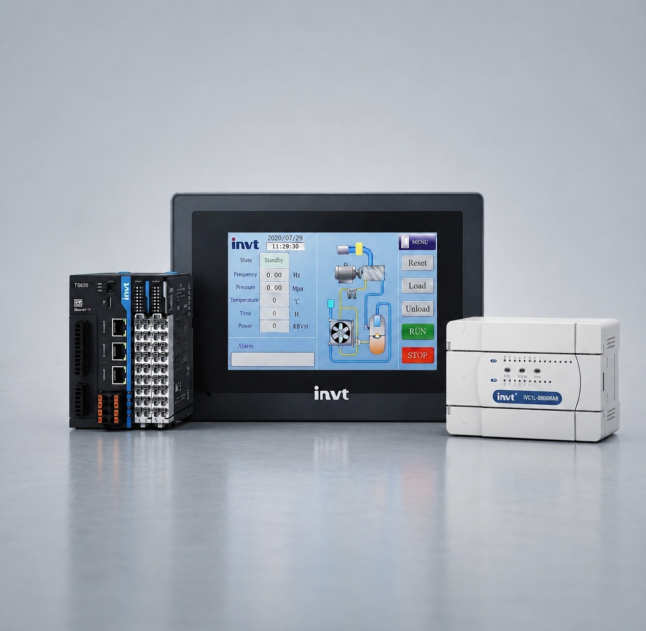 PLC in HMI